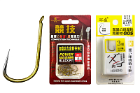 Крючок безборордый HUANSHENG HS-H18